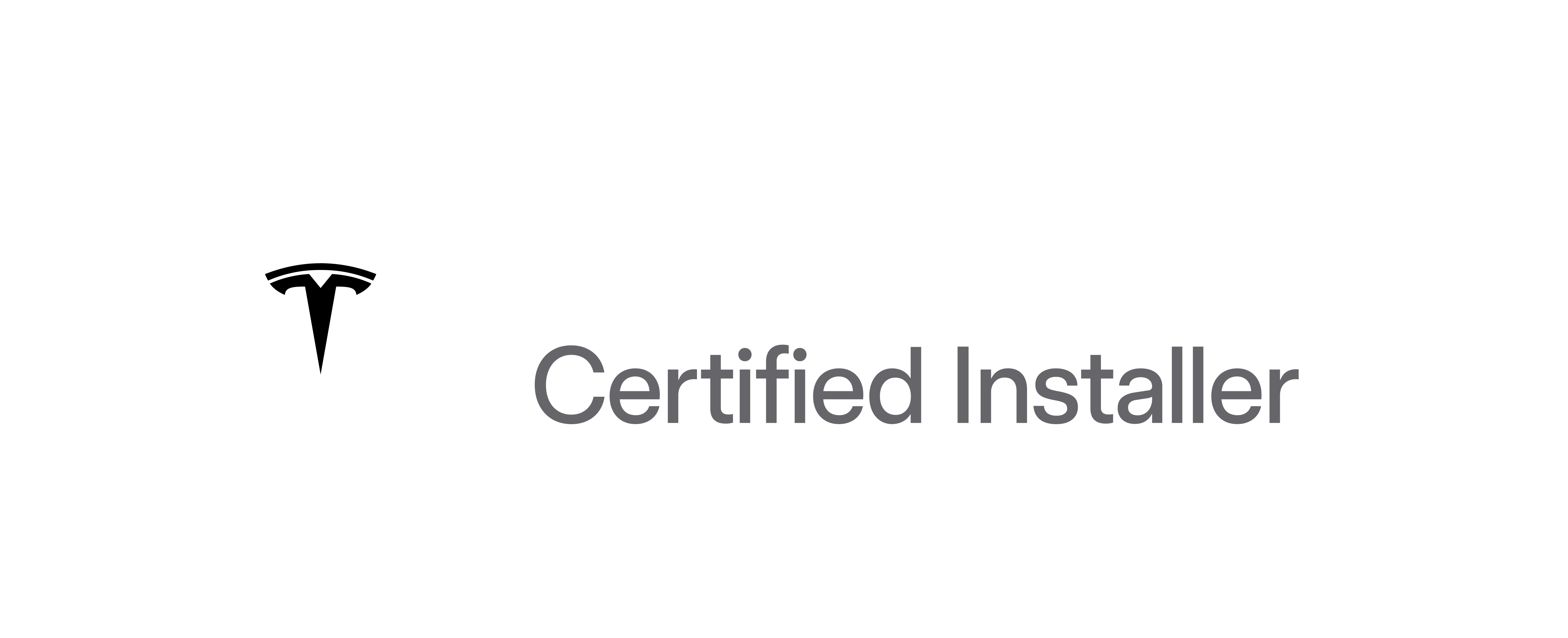 Tesla Energy Certified Installer